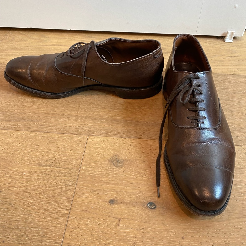 Allen Edmonds Cap Toe Oxfords Shoe 11